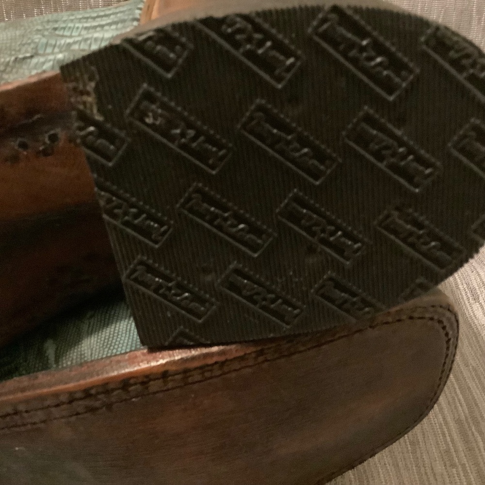 tony lama womens reptile square toe leather sole boots Sz 9B western cowgirl - Picture 8 of 11